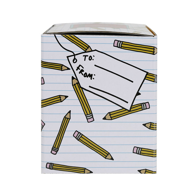 #1 Teacher Greeting Card Mug