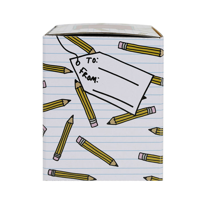 #1 Teacher Greeting Card Mug