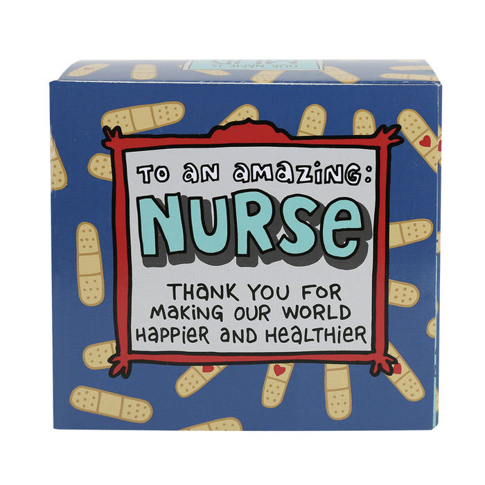 #1 Nurse Greeting Card Mug