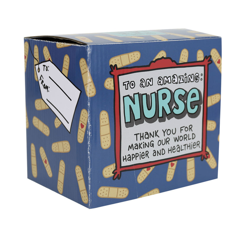 #1 Nurse Greeting Card Mug