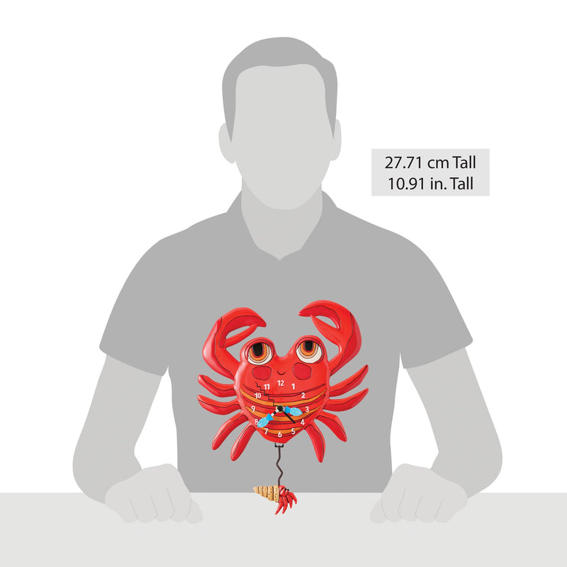 Lil Crab Wall Clock