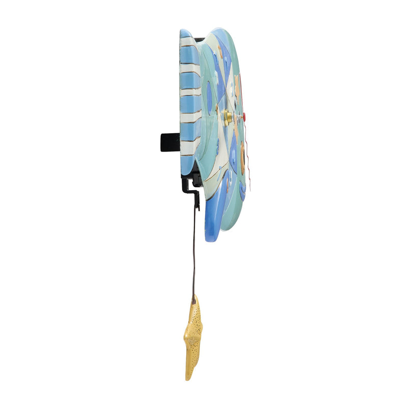 Patch Whale Wall Clock