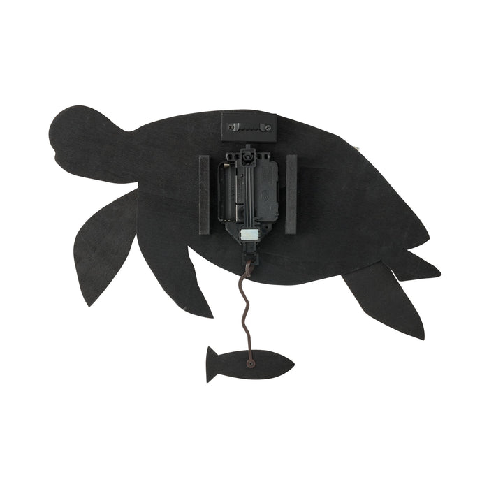 Shellbound Wood Wall Clock