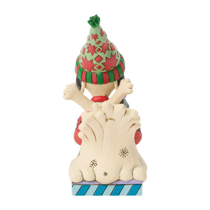 Snoopy Woodstock Dog Bowl Sled