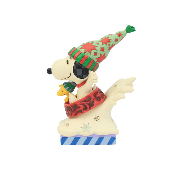 Snoopy Woodstock Dog Bowl Sled