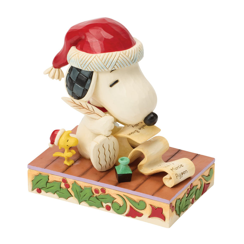 Snoopy Christmas List
