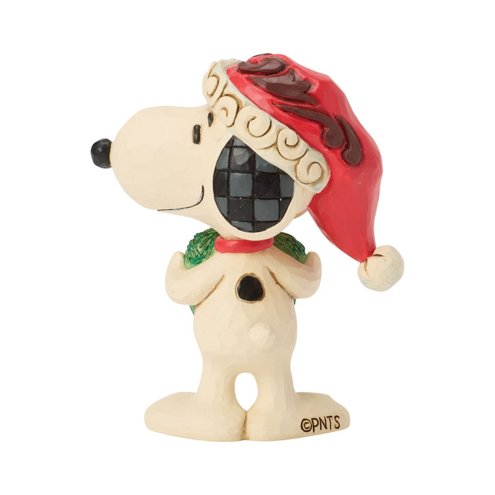 Snoopy with Heart Wreath Mini