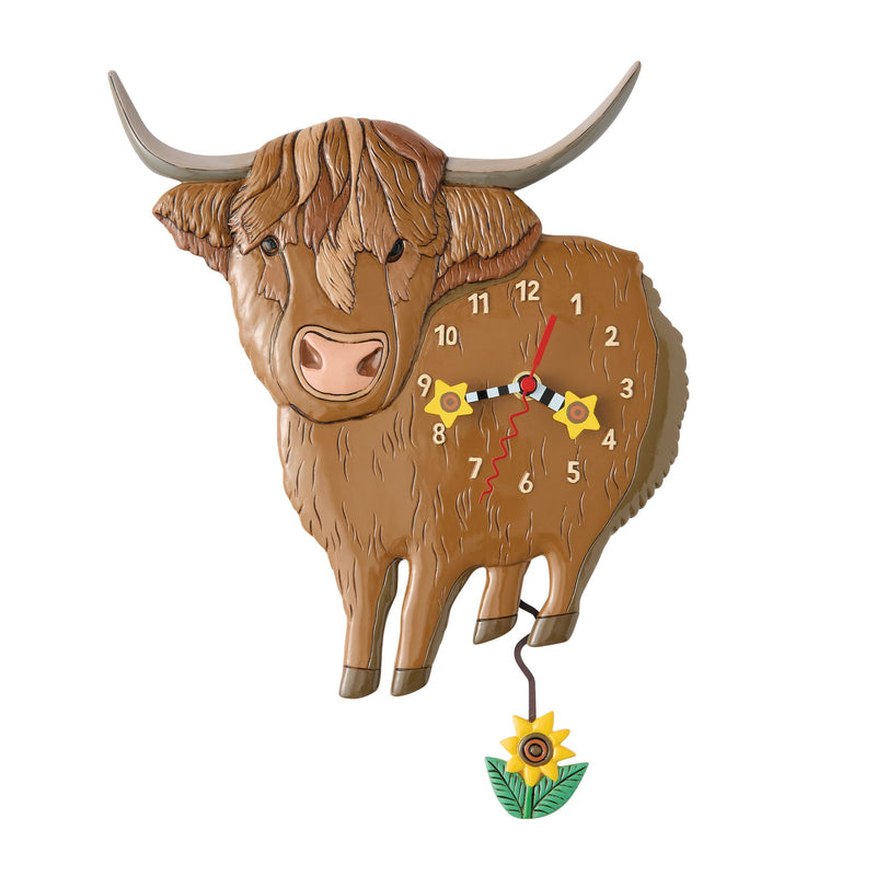 Sunny Moo Wall Clock