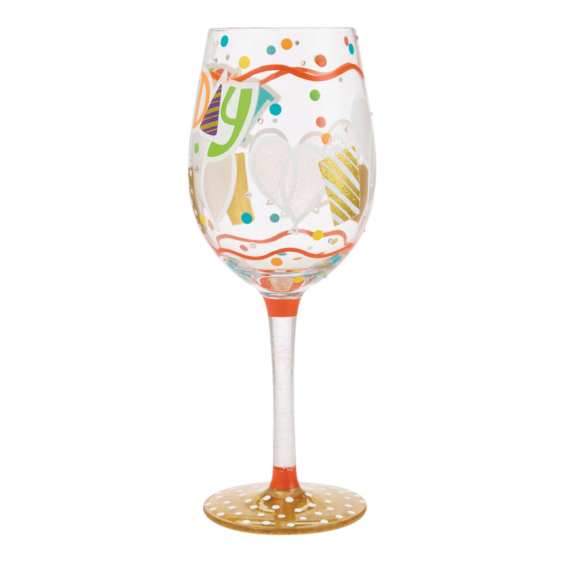 It's My Birthday Wine Glass