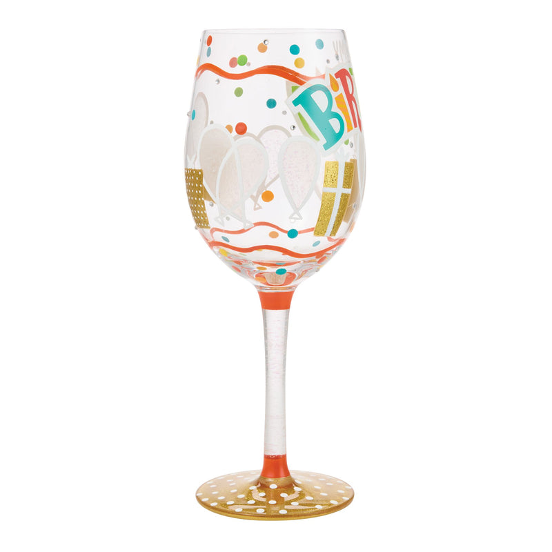 It's My Birthday Wine Glass