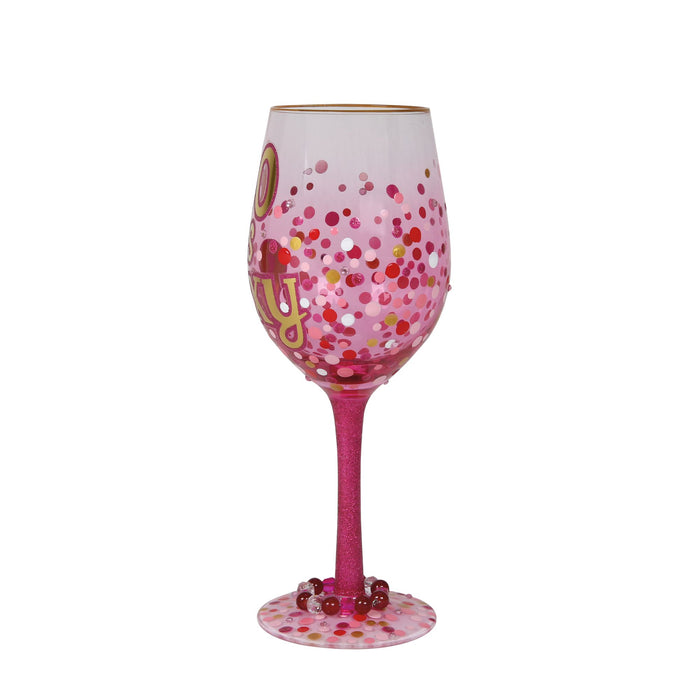 60 Is Sexy Wine Glass