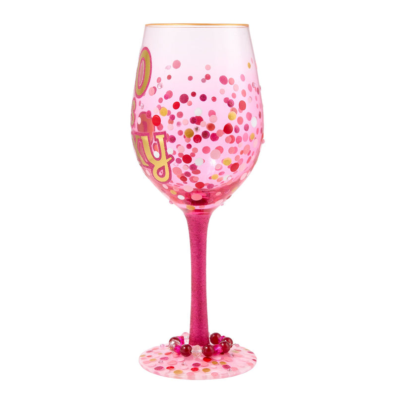 60 Is Sexy Wine Glass