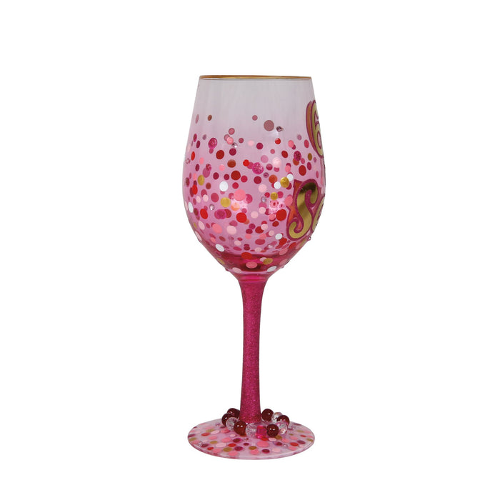 60 Is Sexy Wine Glass