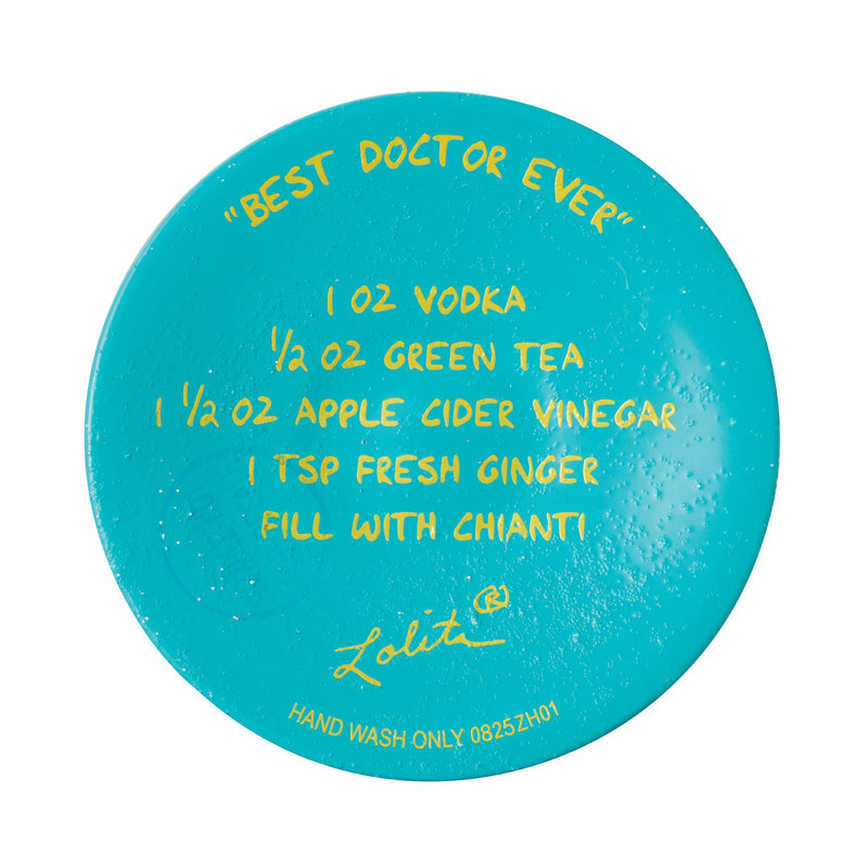 Best Doctor Ever Wine Glass