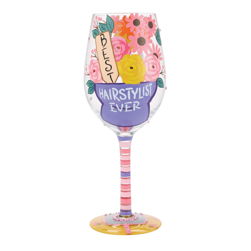 Best Hairstylist Ever Glass