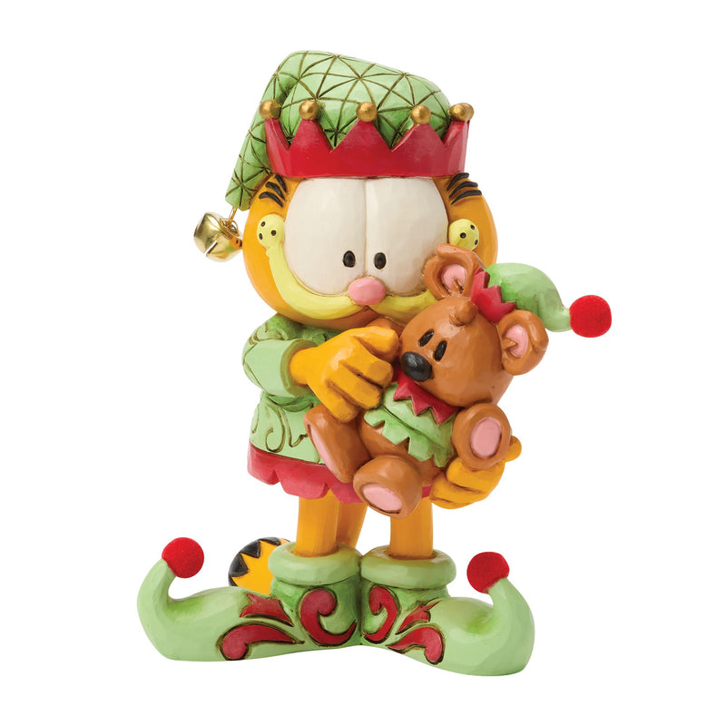 Garfield and Pooky in Elf Cost