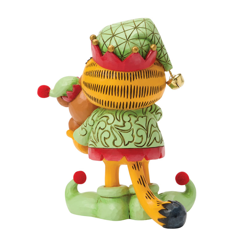 Garfield and Pooky in Elf Cost