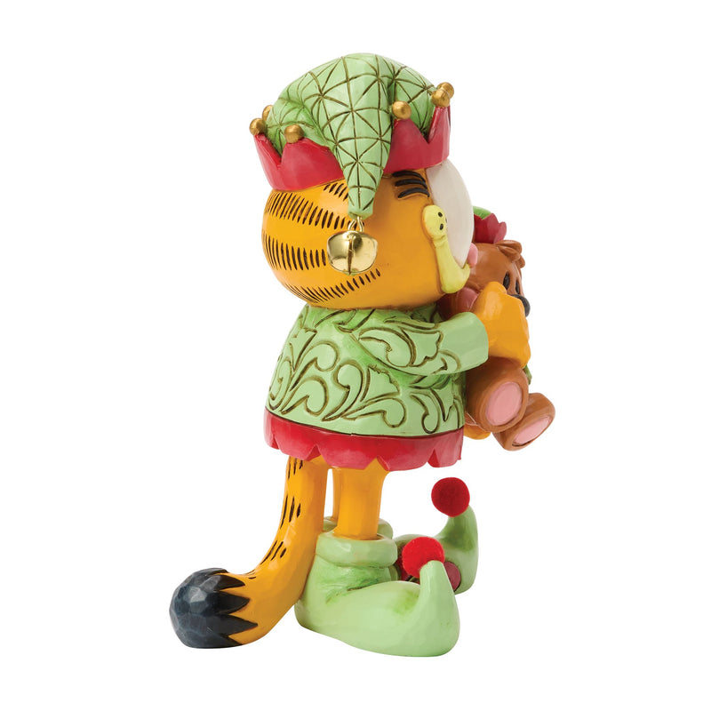 Garfield and Pooky in Elf Cost