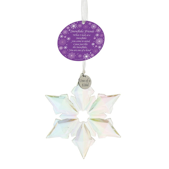 Snowflake Ornament, 3 Asst