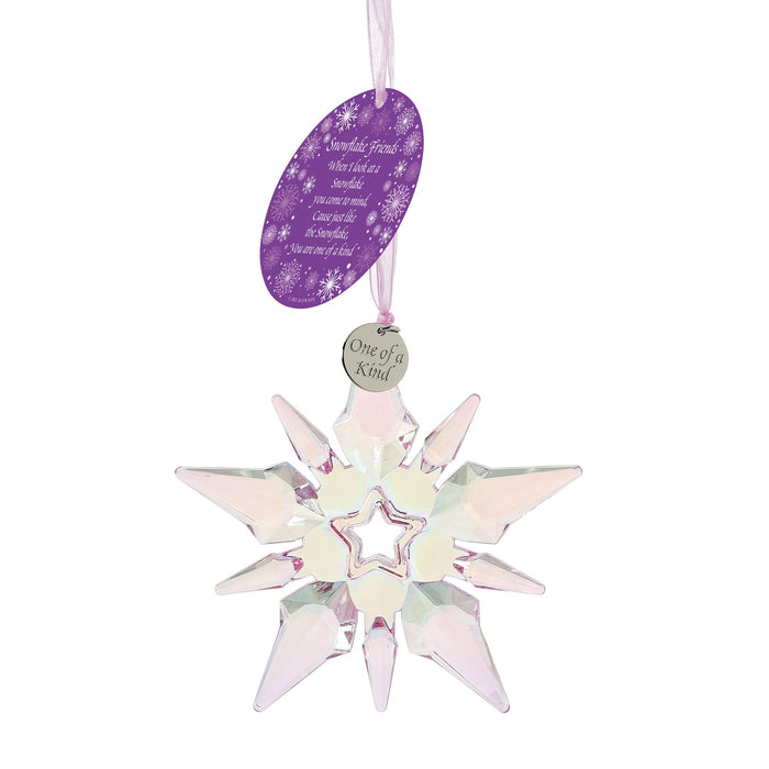 Snowflake Ornament, 3 Asst