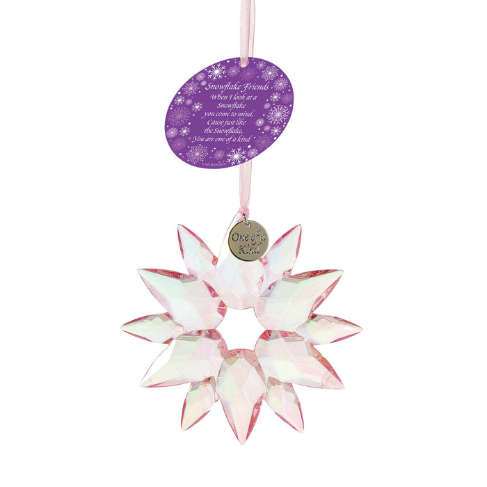Snowflake Ornament, 3 Asst