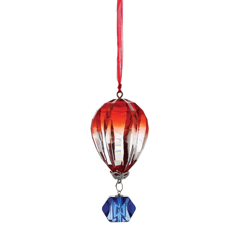 Hot Air Balloon Orn, 3 Asst