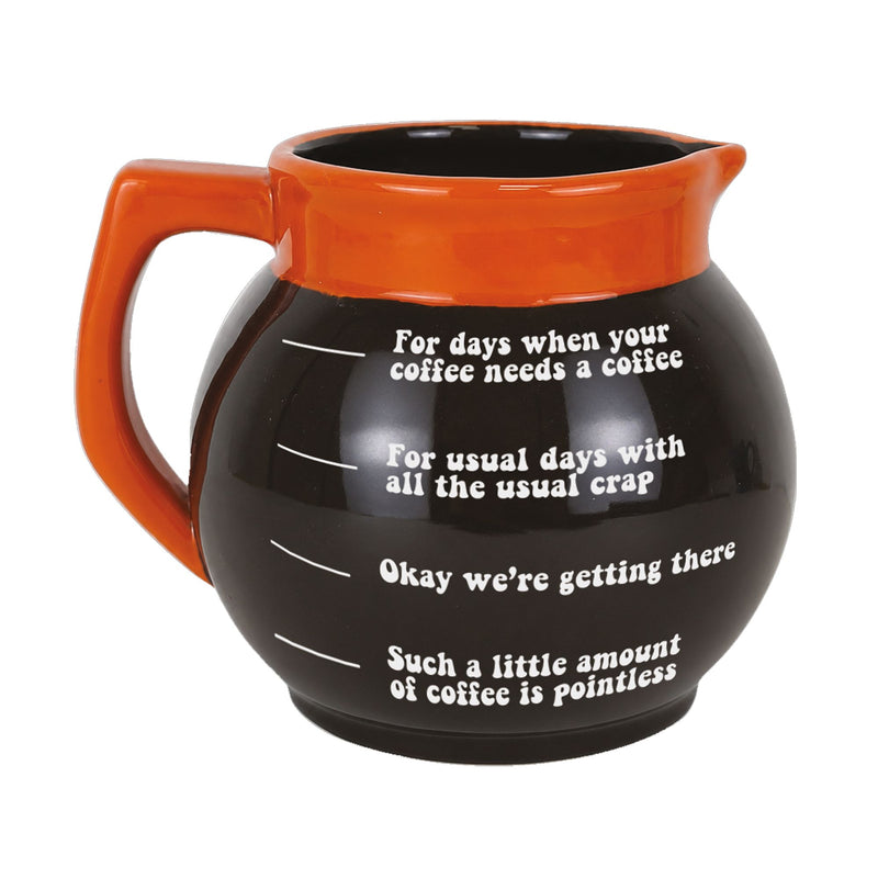 Coffee Pot Sculpted Mug