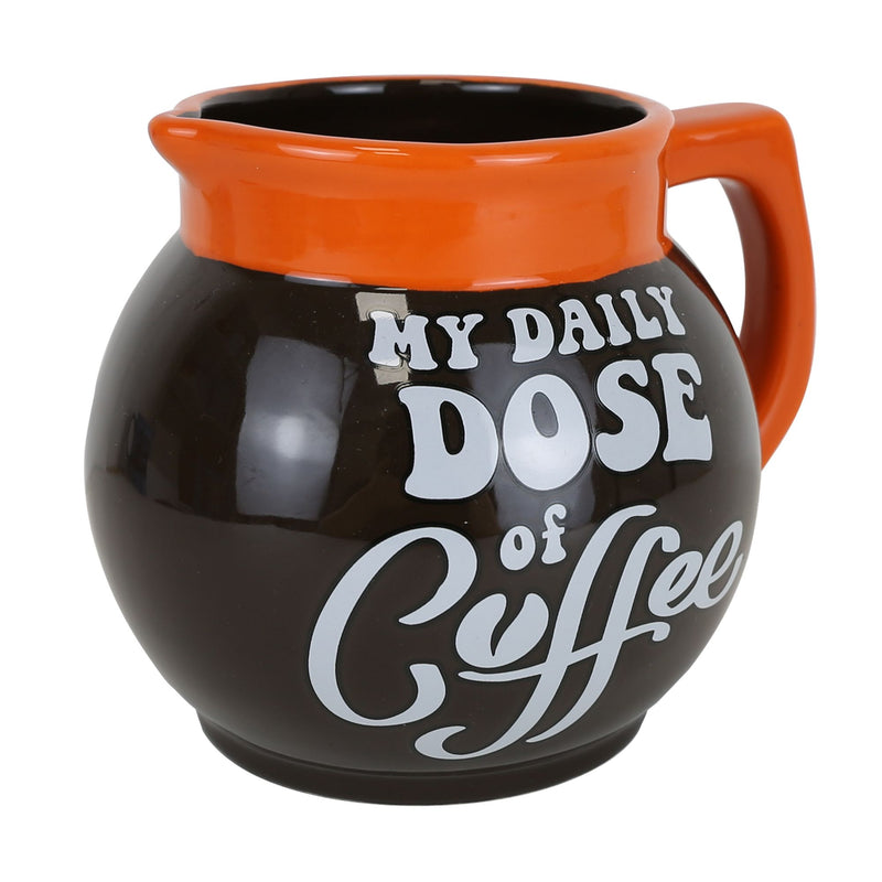 Coffee Pot Sculpted Mug