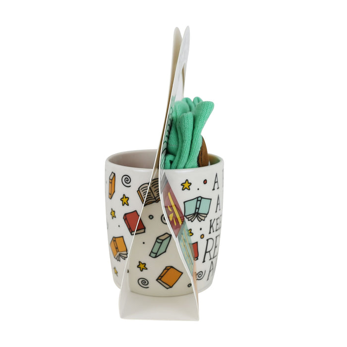 Books Mug and Sock Set