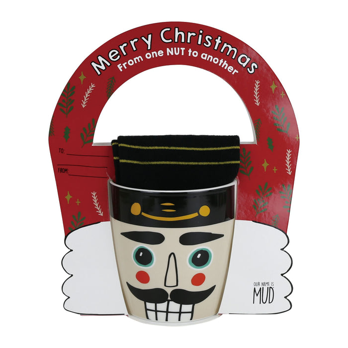 Nutcracker Mug and Sock Set