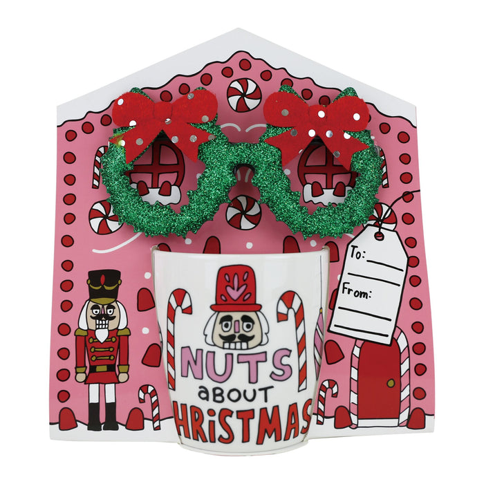 Nutcracker Mug and Glasses Set