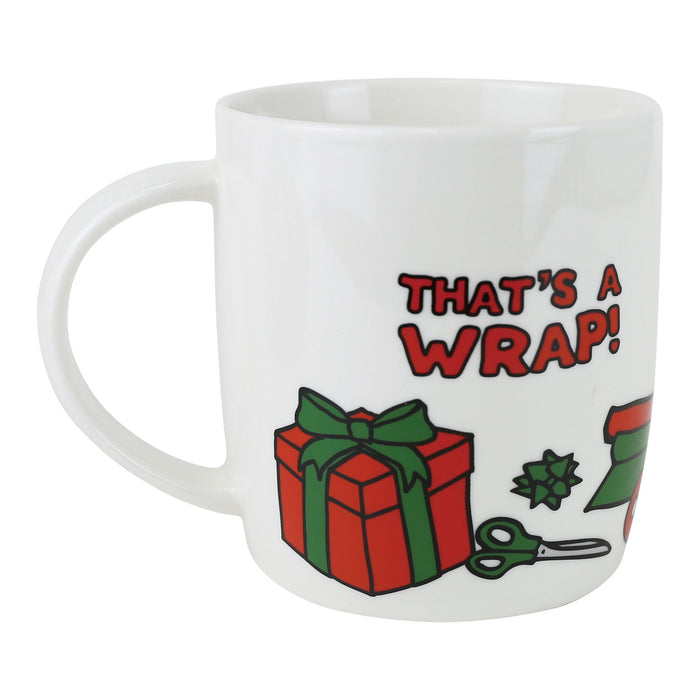 Gangsta Wrapper Mug with Sock