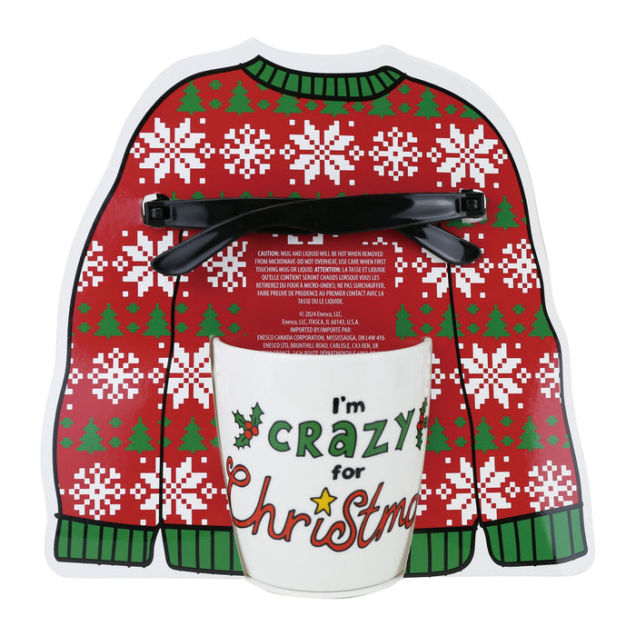 Festive AF Mug with Glasses