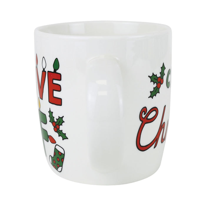 Festive AF Mug with Glasses