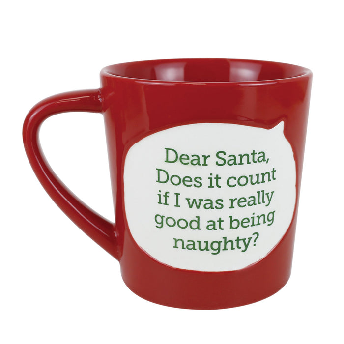 Dirty Mud Naughty Santa Mug