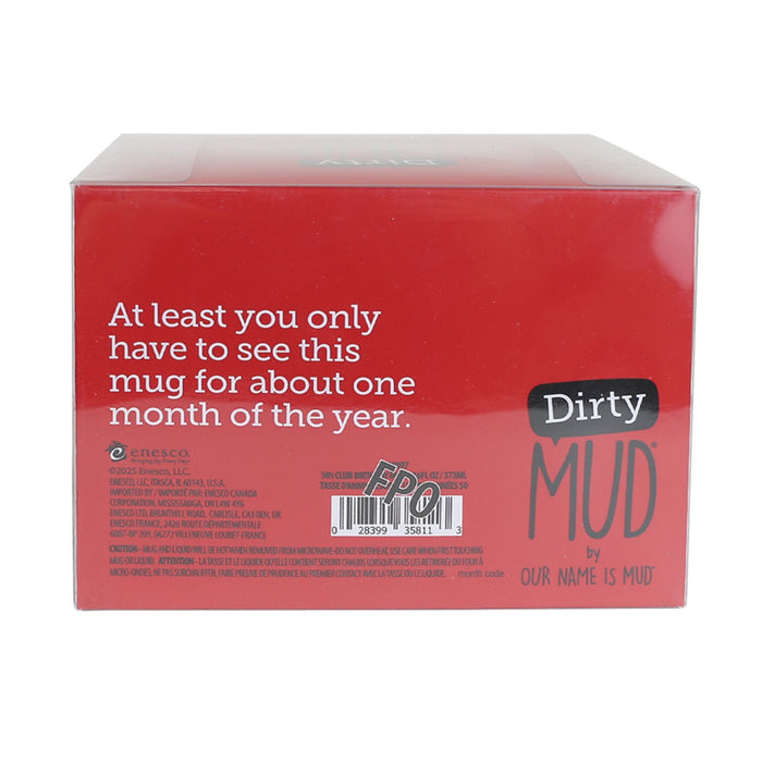 Dirty Mud Naughty Santa Mug