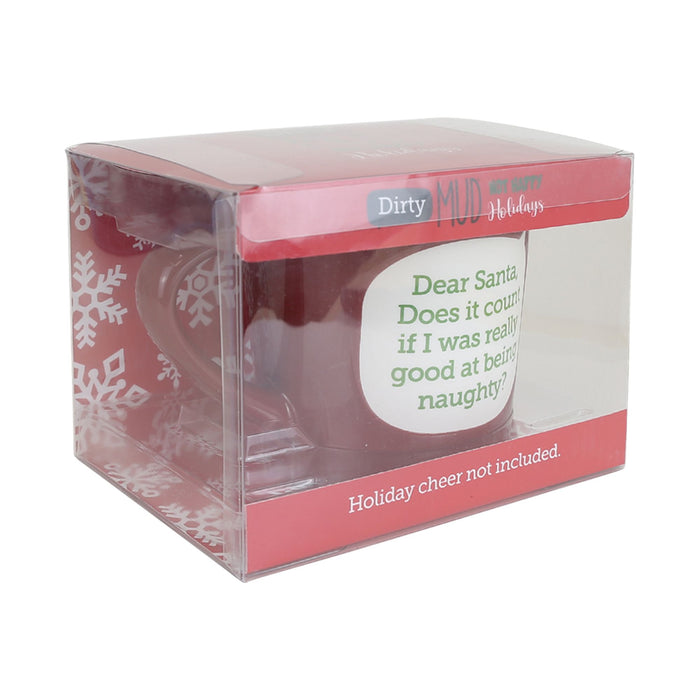 Dirty Mud Naughty Santa Mug