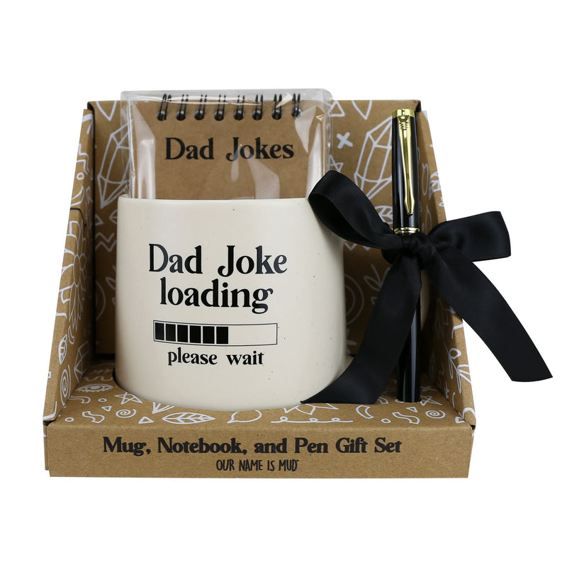 Dad Jokes Mug Notepad Pen Set