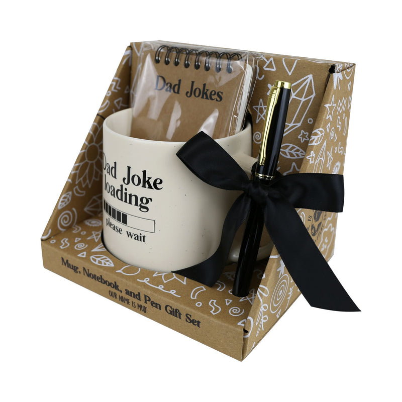 Dad Jokes Mug Notepad Pen Set