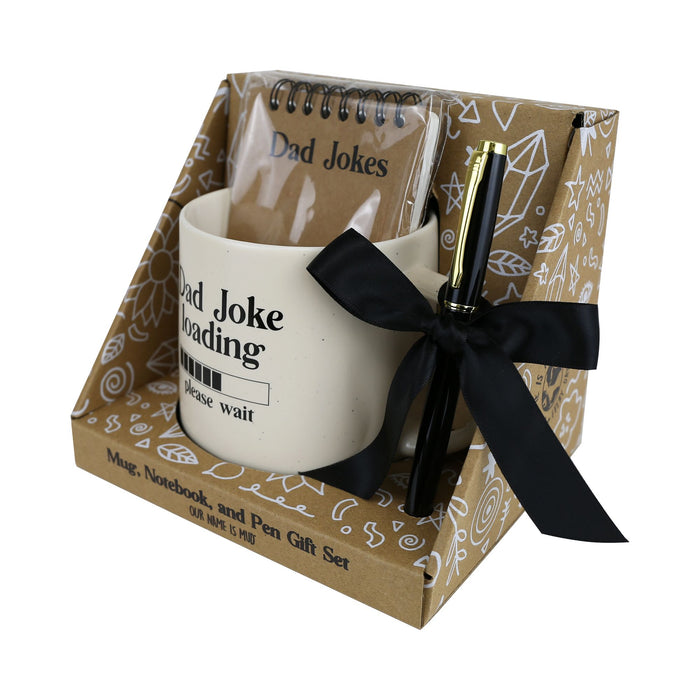 Dad Jokes Mug Notepad Pen Set