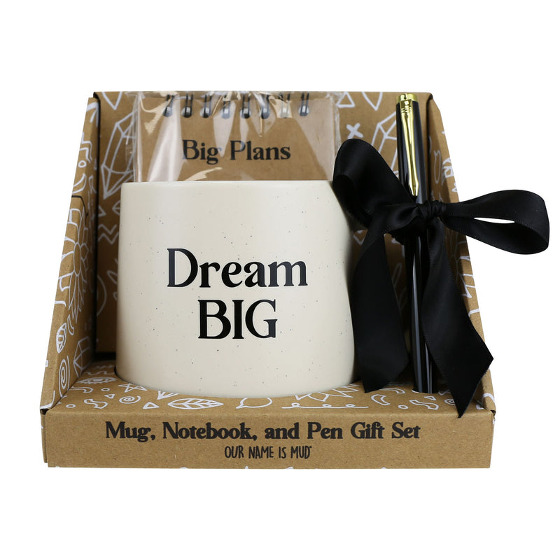 Dream Big Mug Notepad Pen Set
