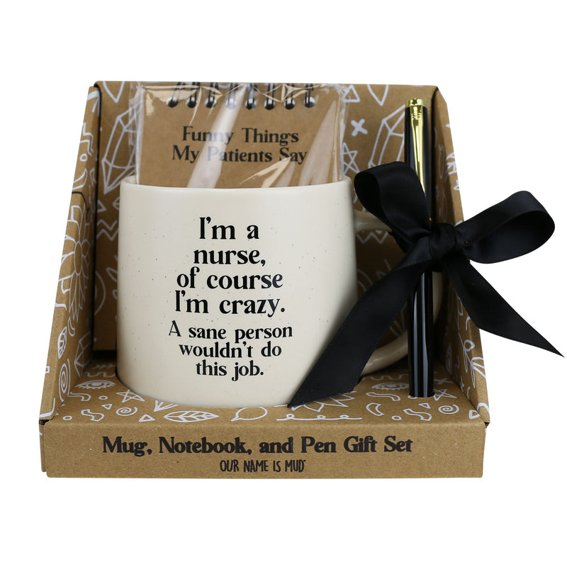Nurse Mug Notepad Pen Set