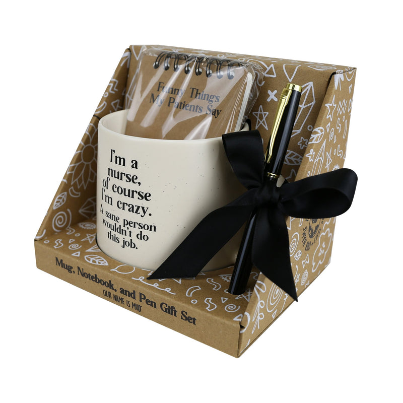 Nurse Mug Notepad Pen Set