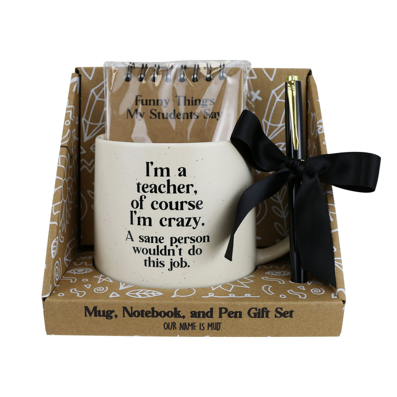 Teacher Mug Notepad Pen Set