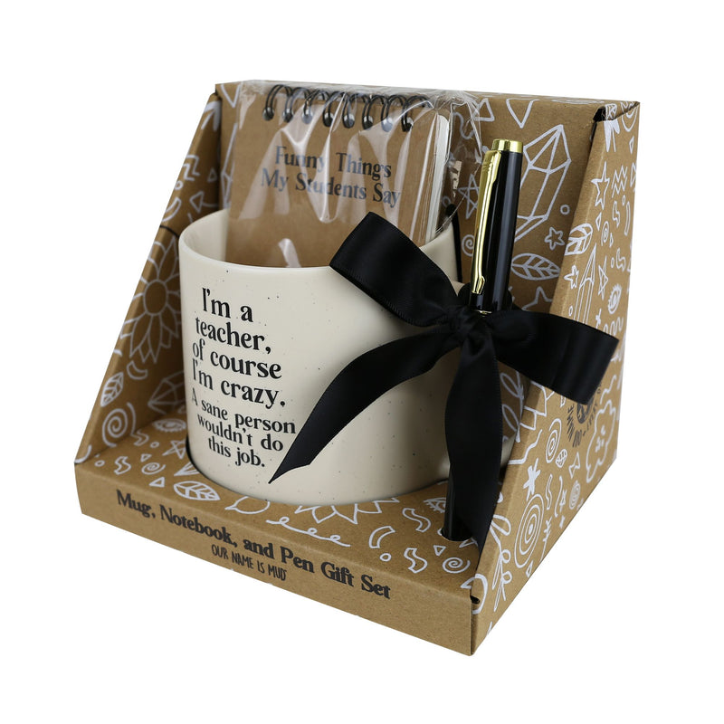 Teacher Mug Notepad Pen Set