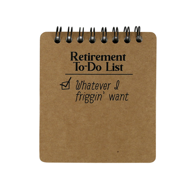 Retired Mug Notepad Pen Set