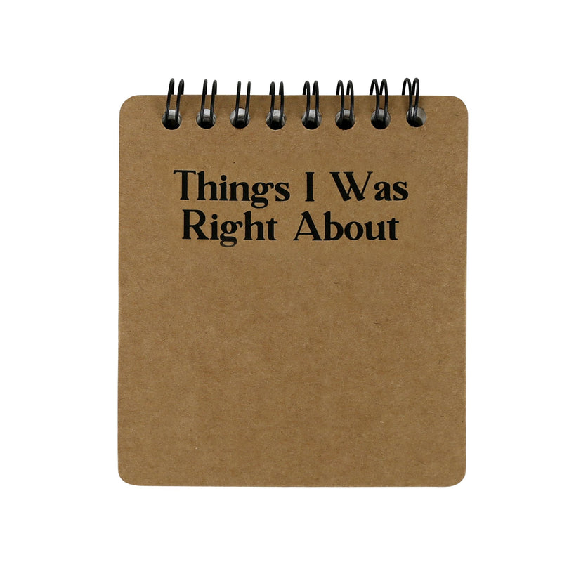 Told You So Notepad Oen Set