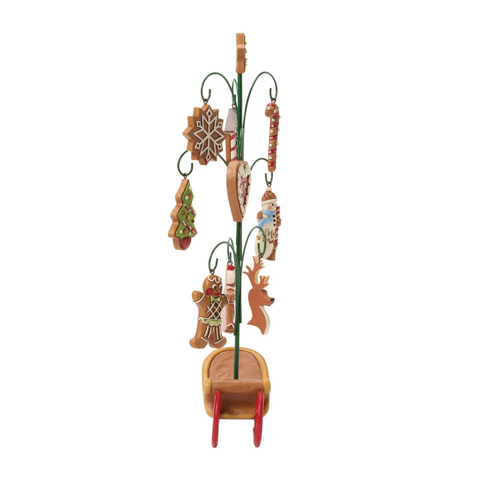 Gingerbread Tree w/ Cookie Orn