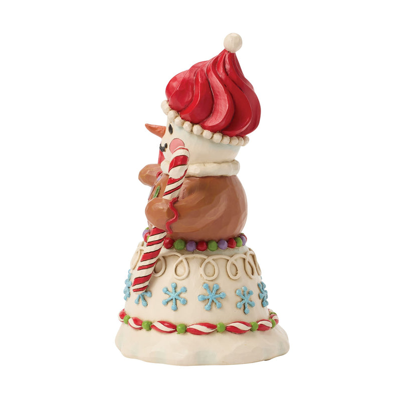 Gingerbread Snowman Sign Fig