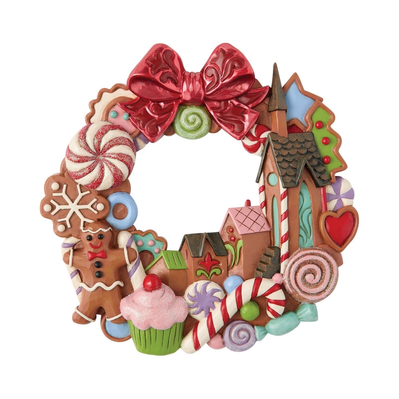 Gingerbread Wall  Wreath